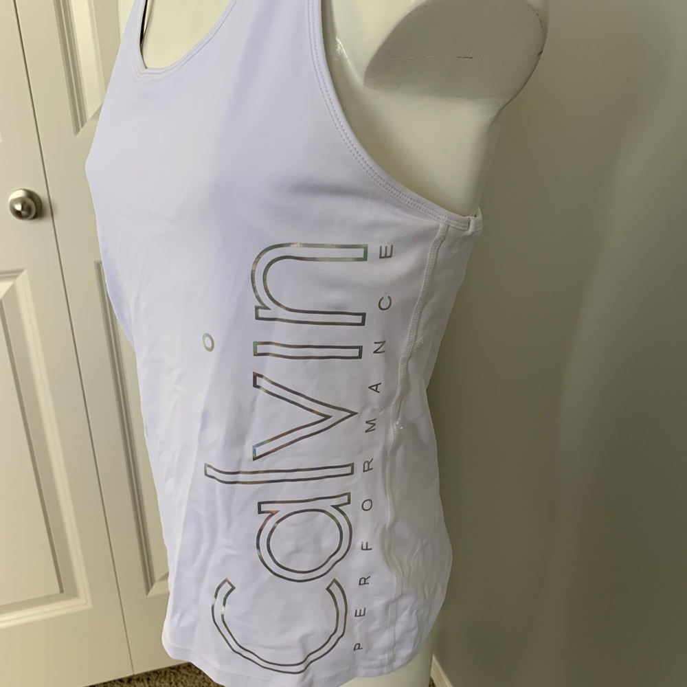 Calvin Klein Performance Racerback logo